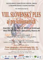 VIII. SLOVENSKÝ PLES V BRNE